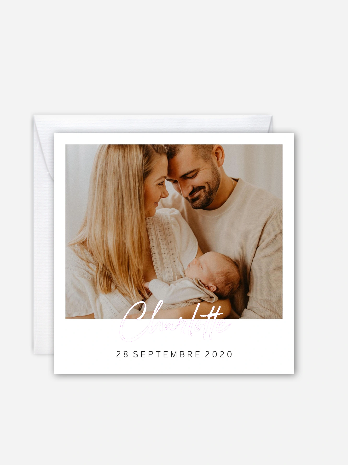 Faire-part naissance Petit Amour