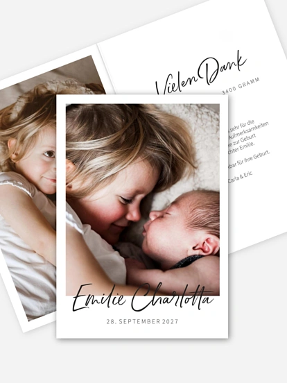 Geburtskarte Petit Amour