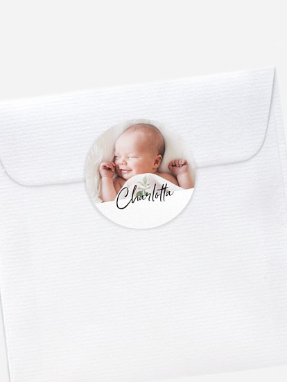 Aufkleber Geburt Petit Amour