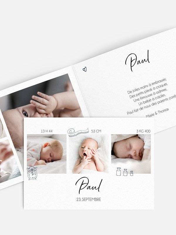 Faire-part naissance Perfect baby