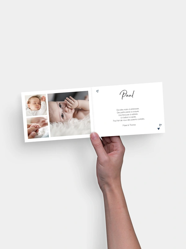 Faire-part naissance Perfect baby