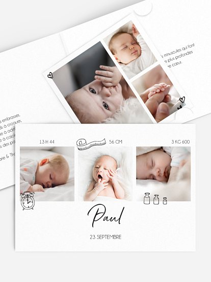 Faire-part naissance Perfect baby