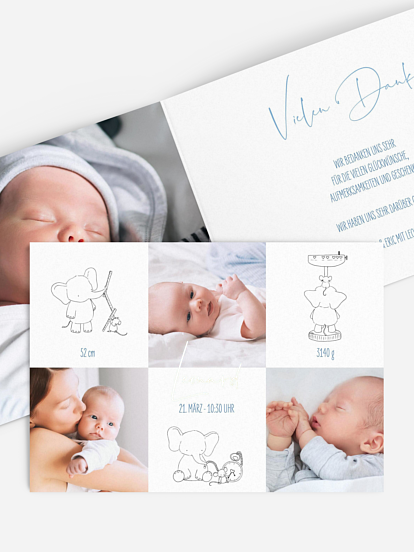 Geburtskarte Beste Freunde