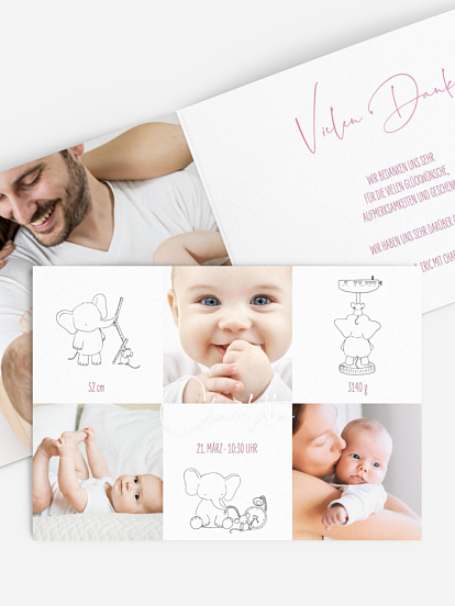 Geburtskarte Beste Freunde