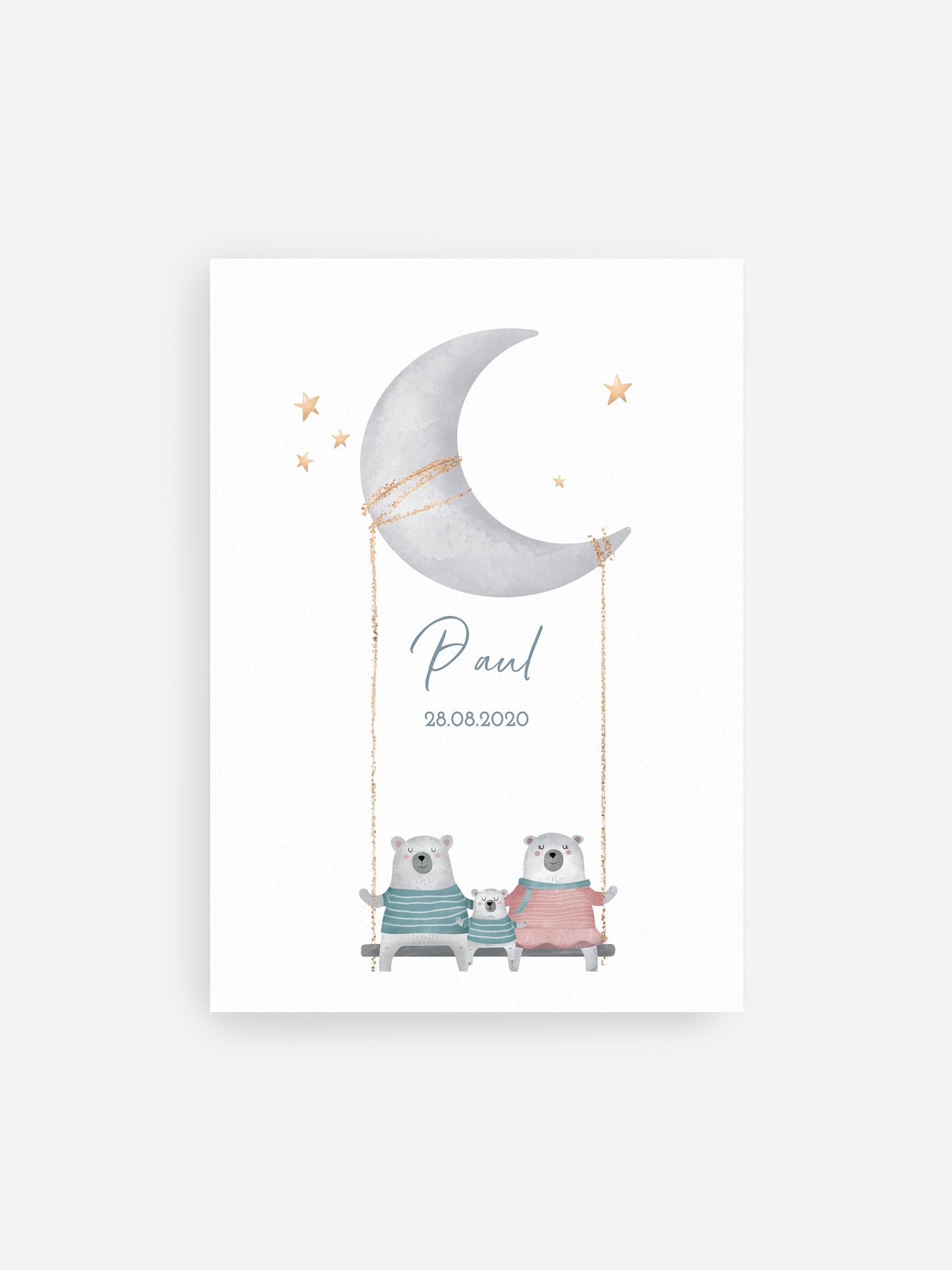 Poster Geburt Verzaubert