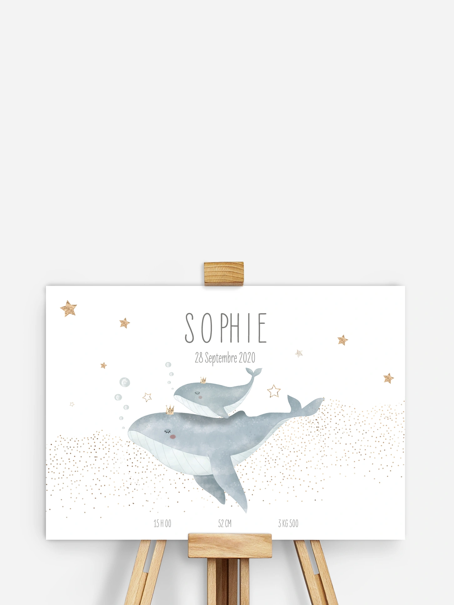 Affiche naissance Cute Giants
