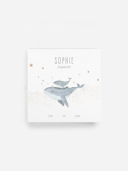 Affiche naissance Cute Giants