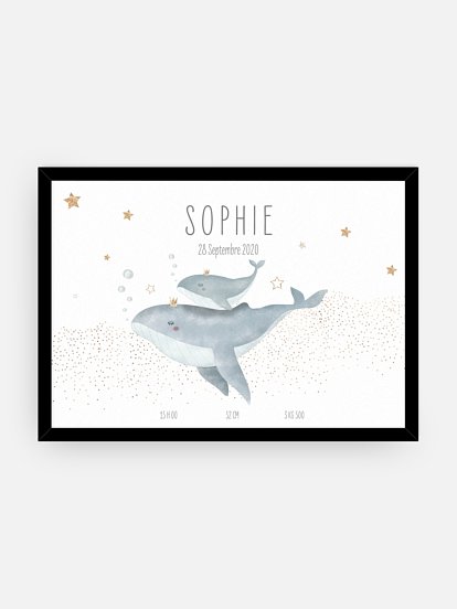 Affiche naissance Cute Giants