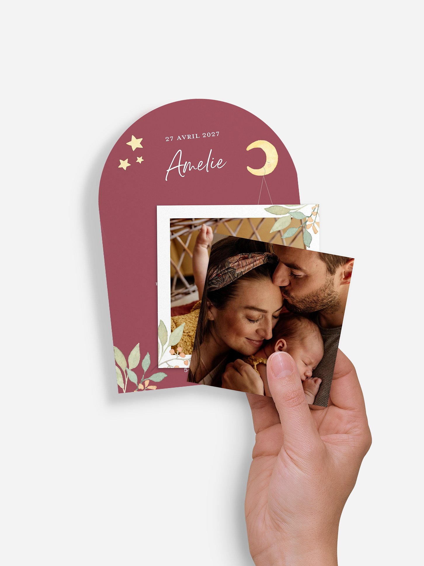 Faire-part naissance Doux rêves