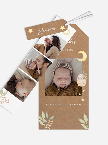 Faire-part naissance Doux rêves