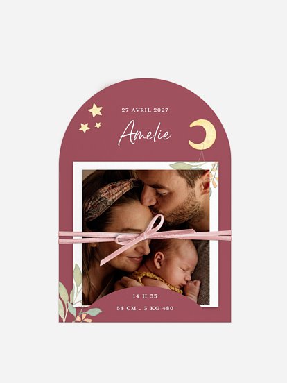 Faire-part naissance Doux rêves