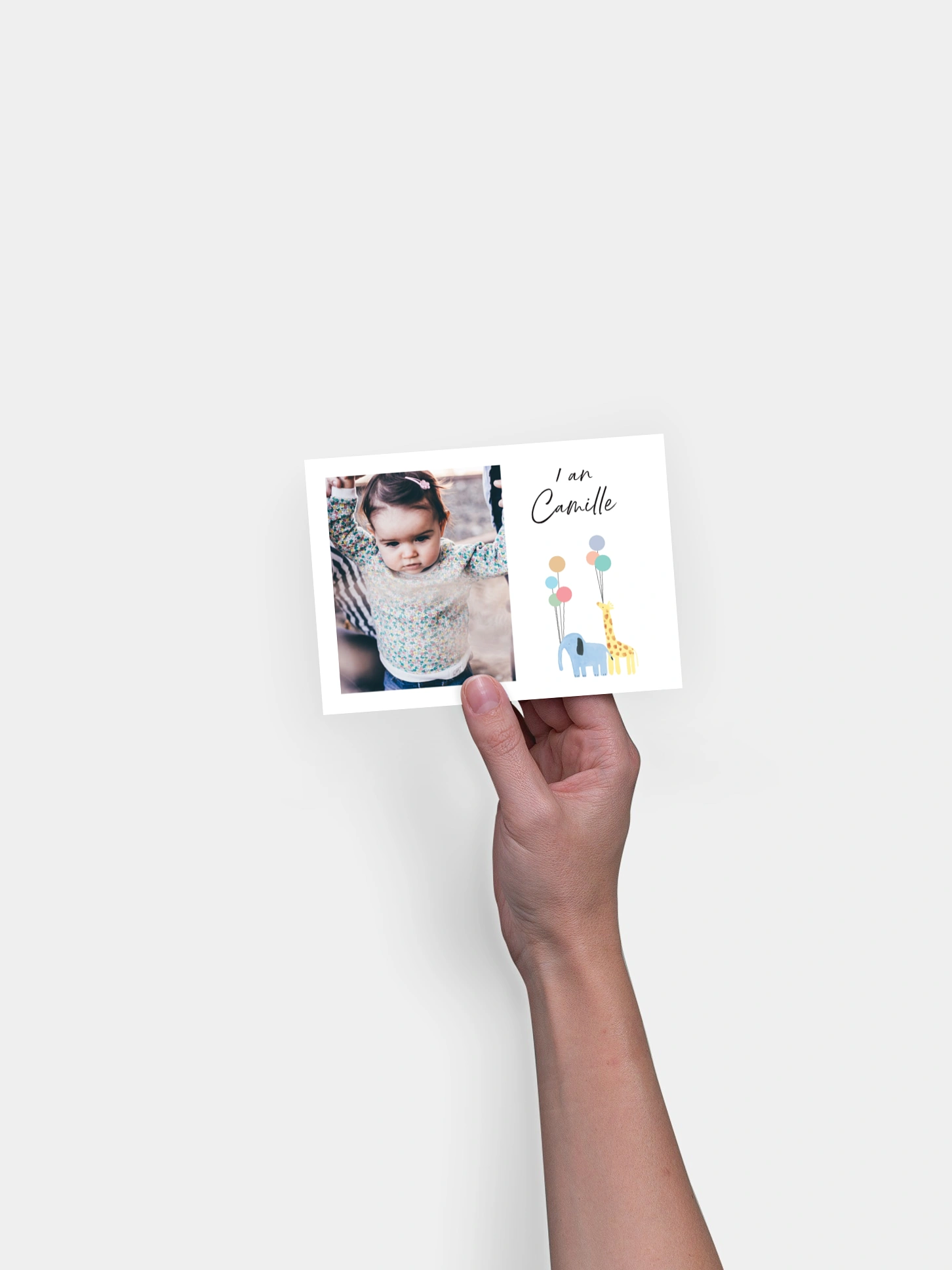 invitation anniversaire enfant Happy Balloons