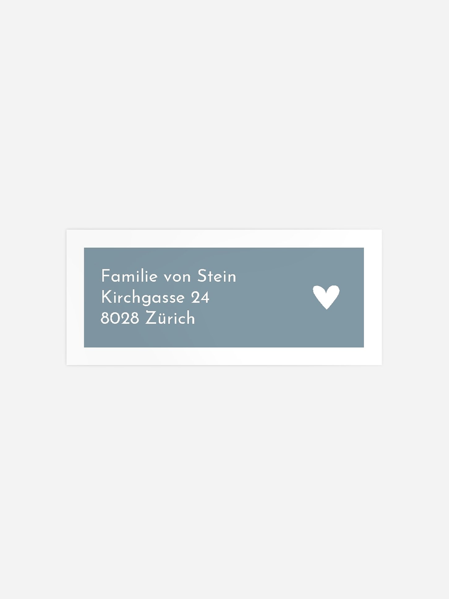 Absenderaufkleber Geburt Endlich komplett