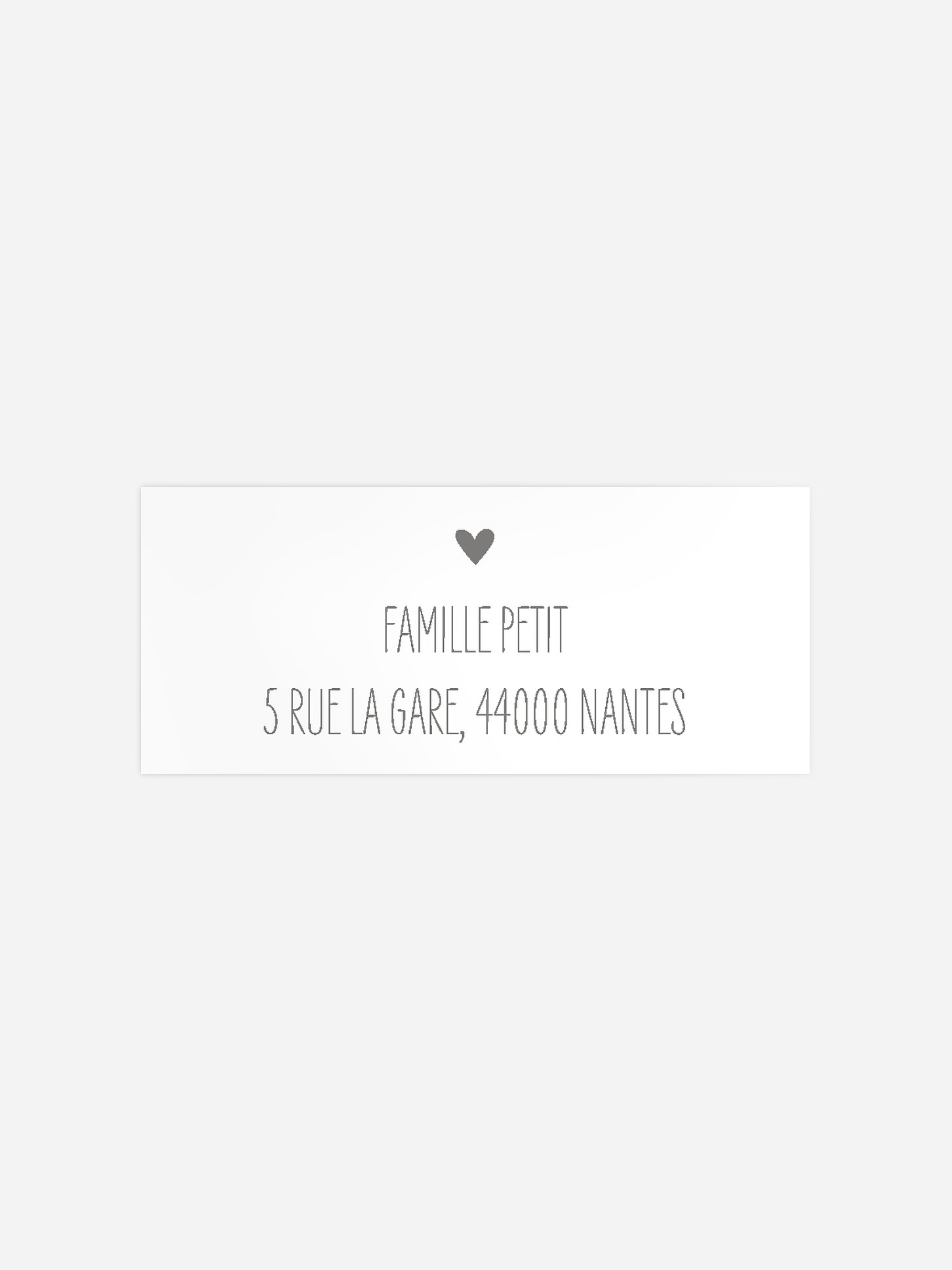 Étiquette expéditeur naissance Photos du bonheur