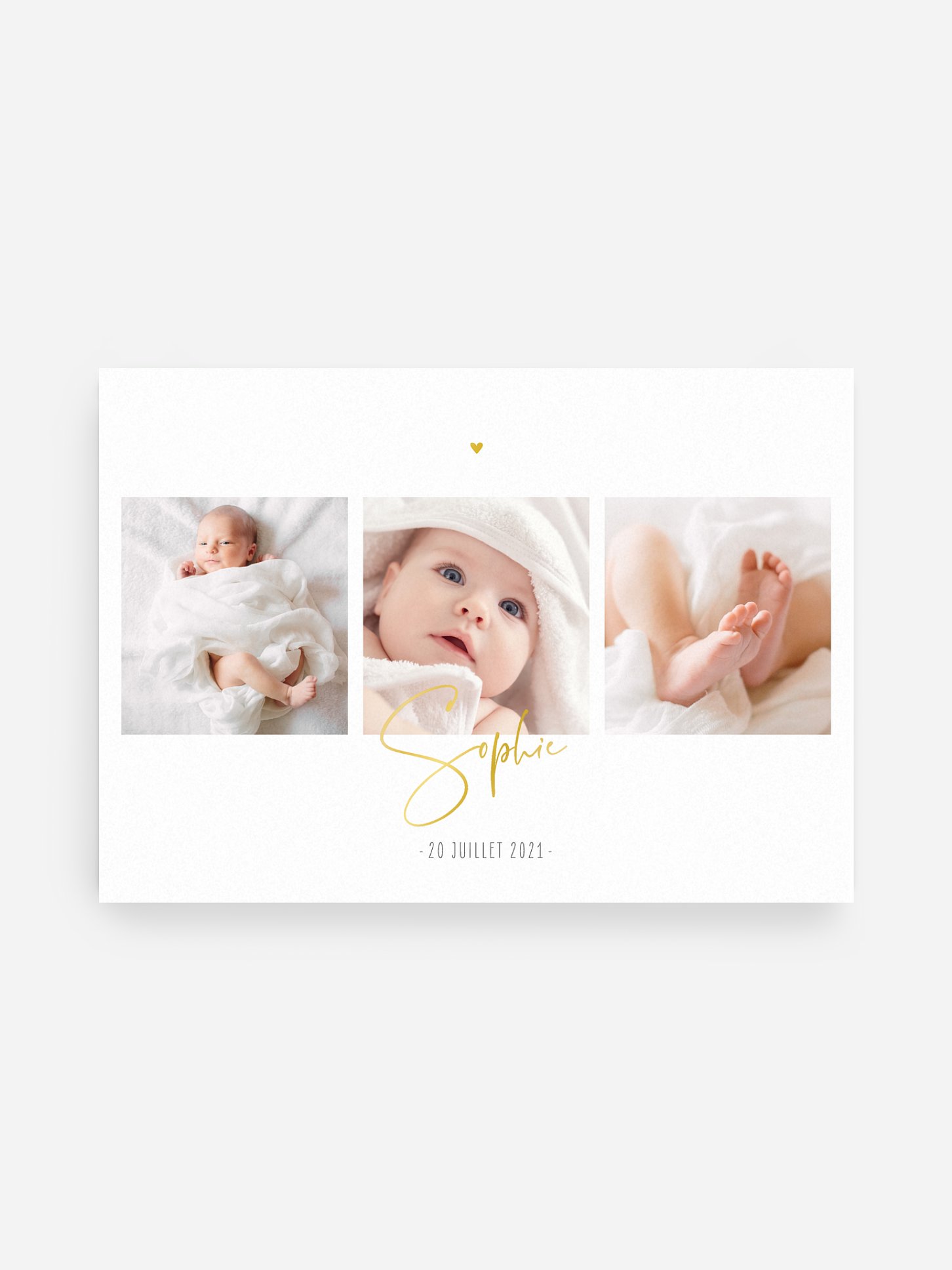 Affiche naissance Photos du bonheur