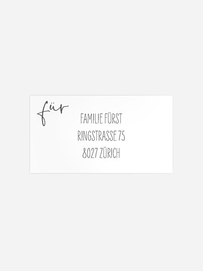 Empfängeraufkleber Geburt Glücksfotos