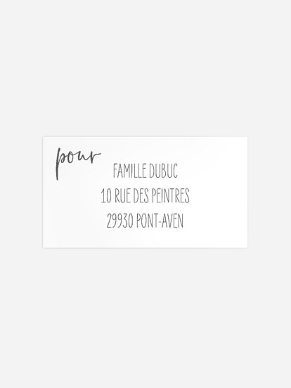 Étiquette destinataire naissance Photos du bonheur