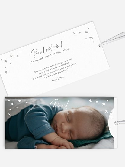 Faire-part naissance Magie