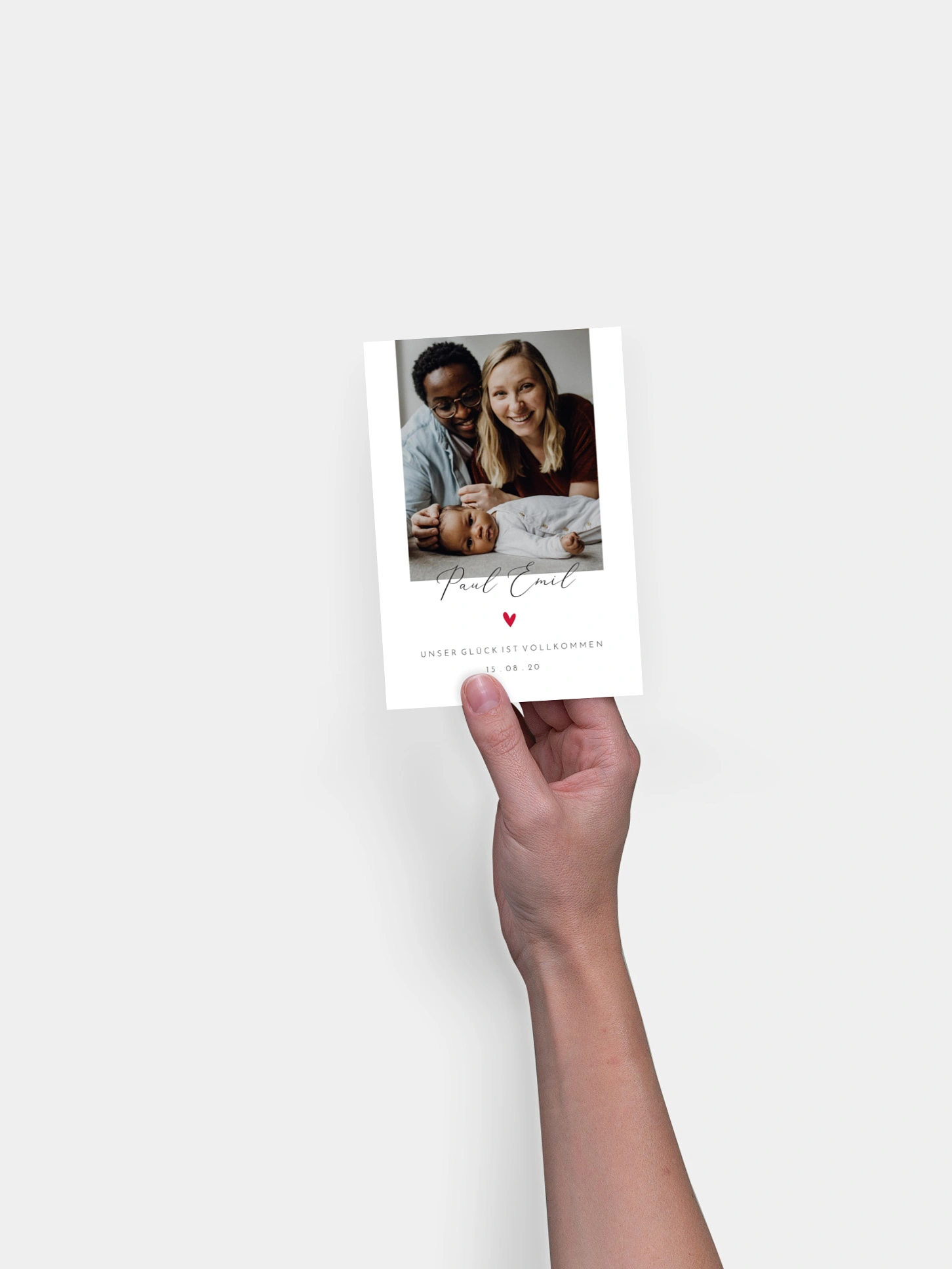 Geburtskarte Perfekt