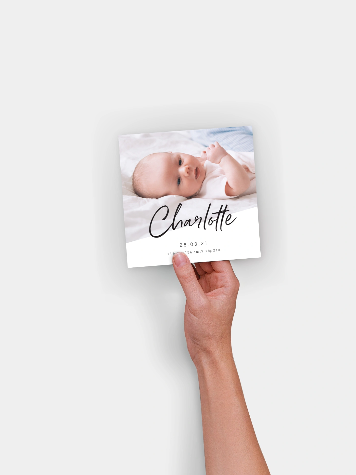 Geburtskarte Beautiful News