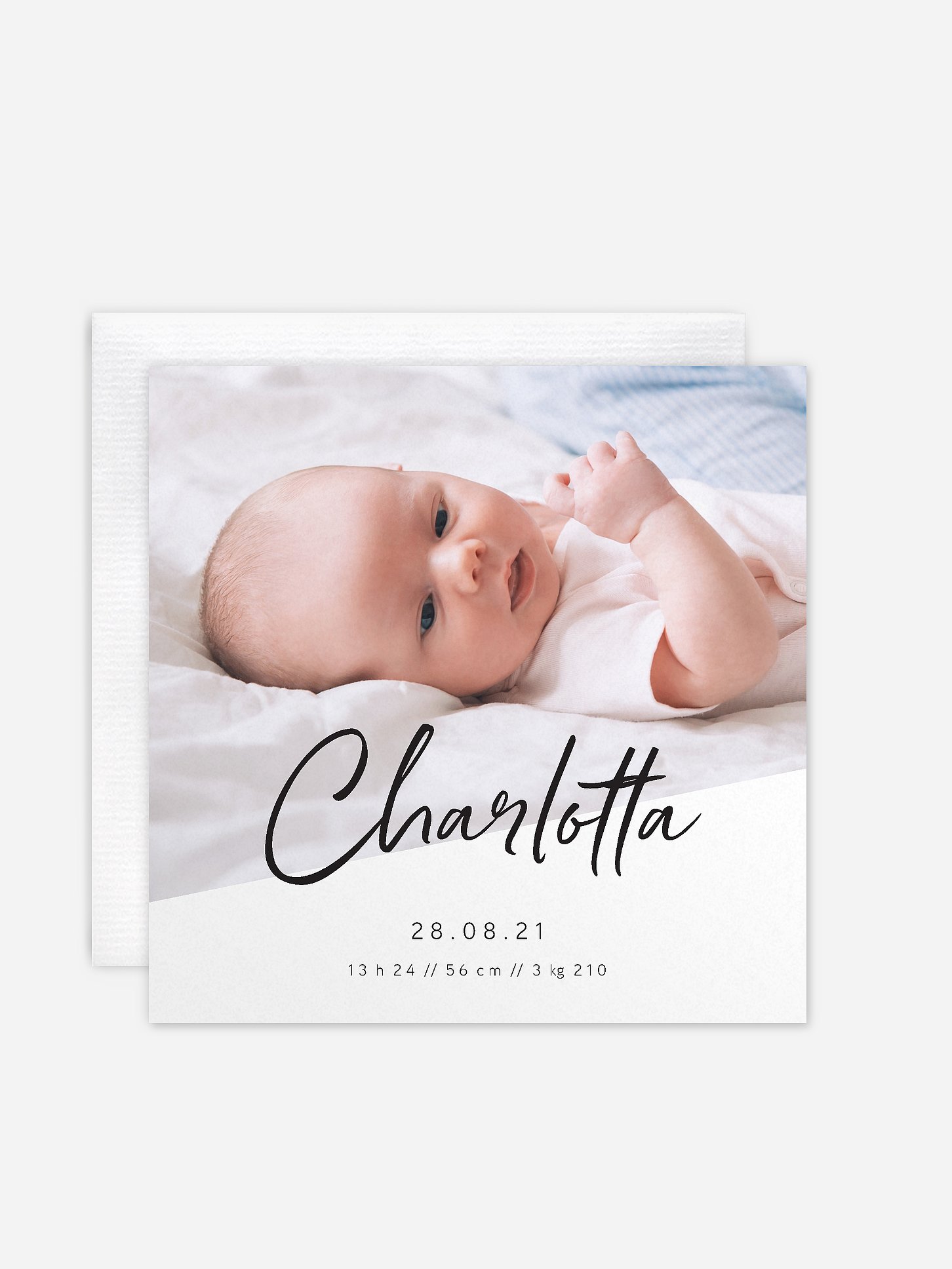 Geburtskarte Beautiful News