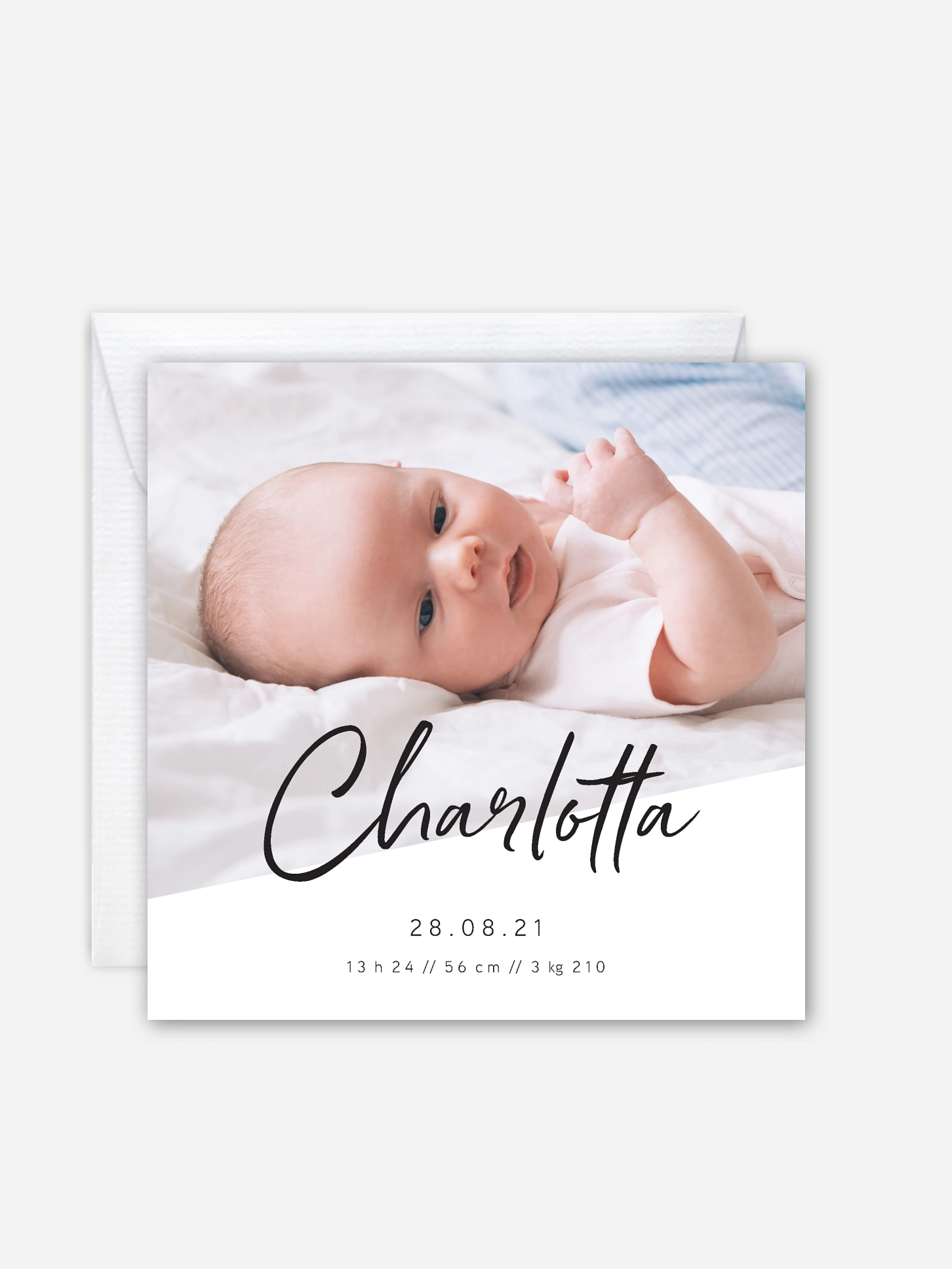 Geburtskarte Beautiful News