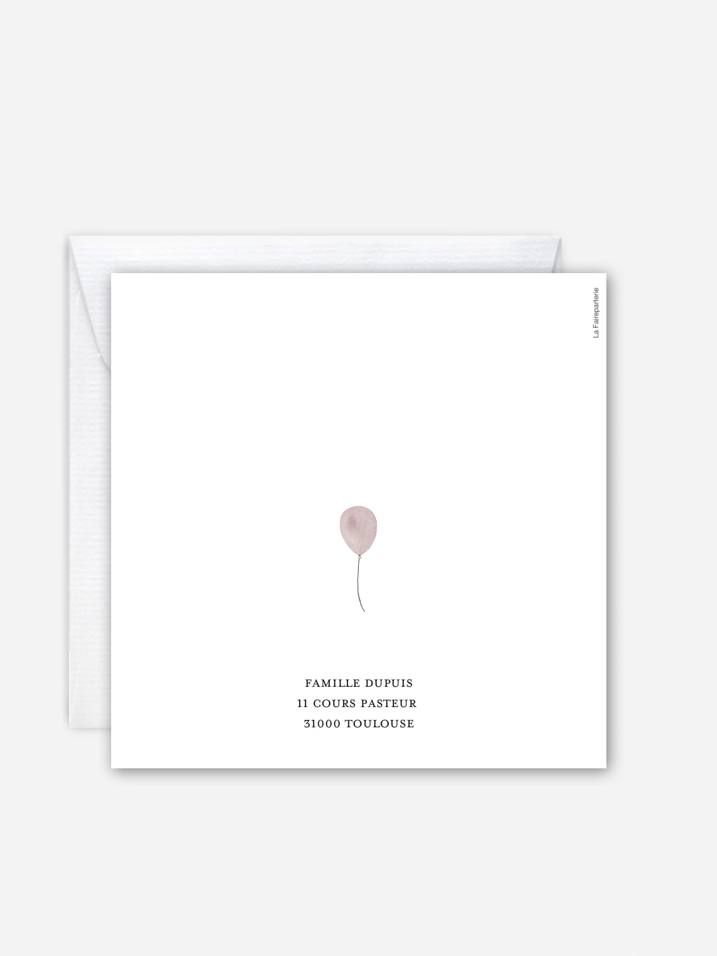 Faire-part naissance Joyeuse annonce