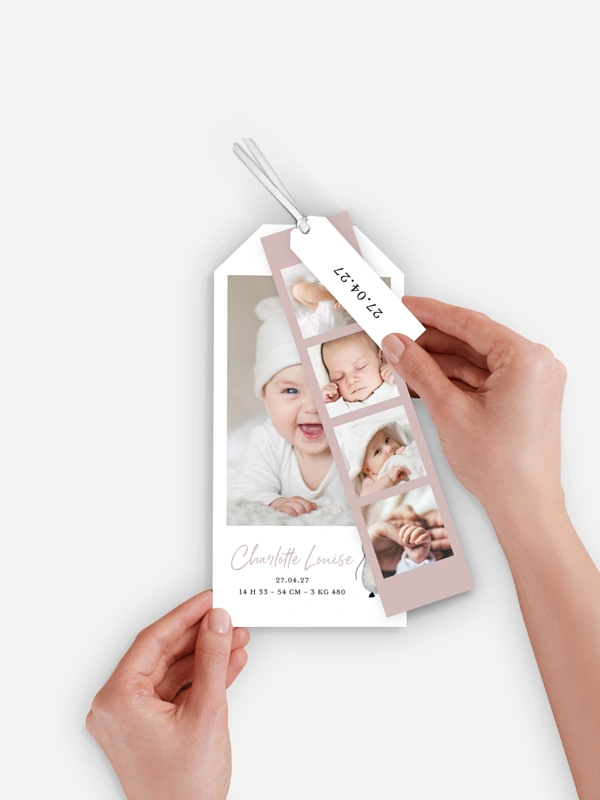 Faire-part naissance Joyeuse annonce