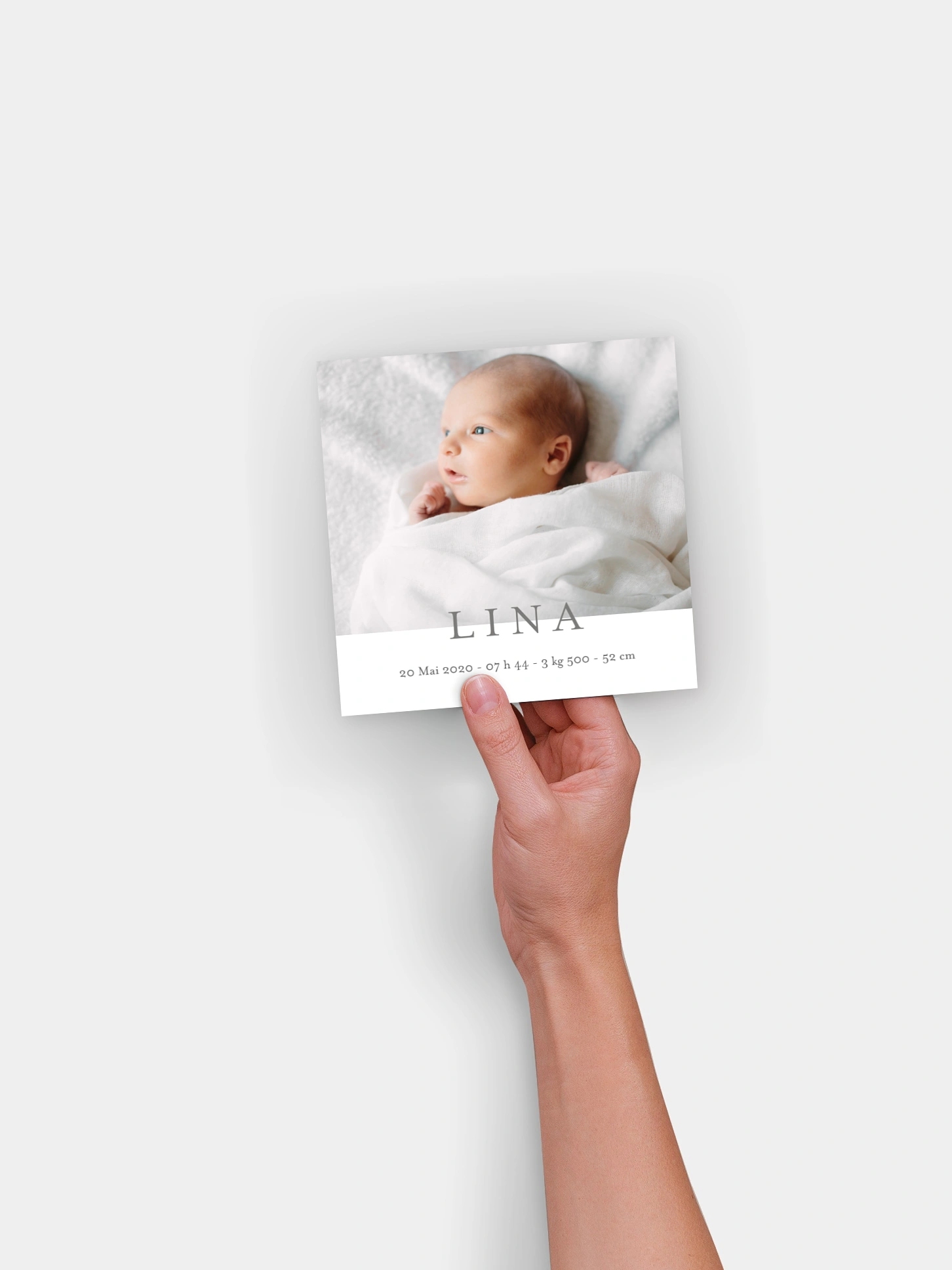 Faire-part naissance Doux instants