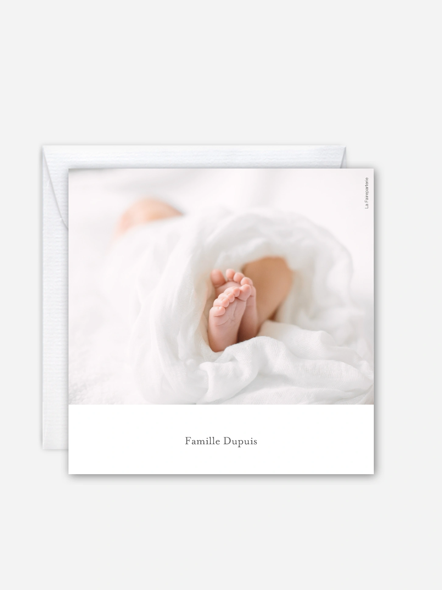 Faire-part naissance Doux instants