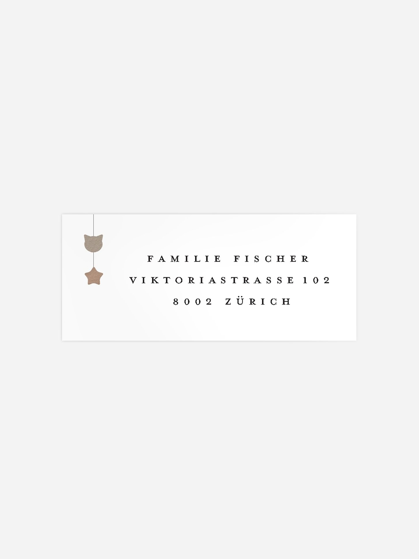 Absenderaufkleber Geburt Neue Formen
