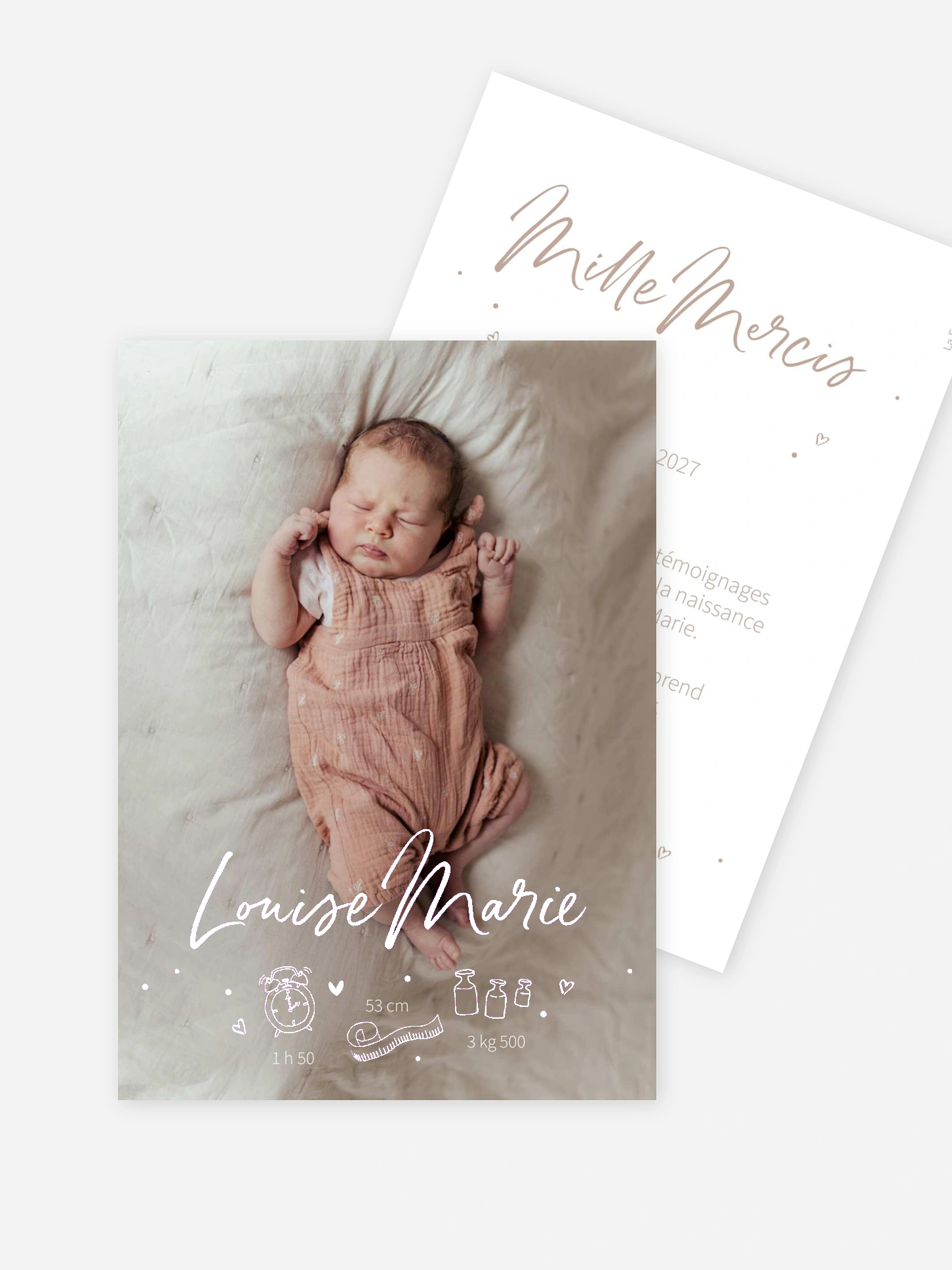 Faire-part naissance C'est moi