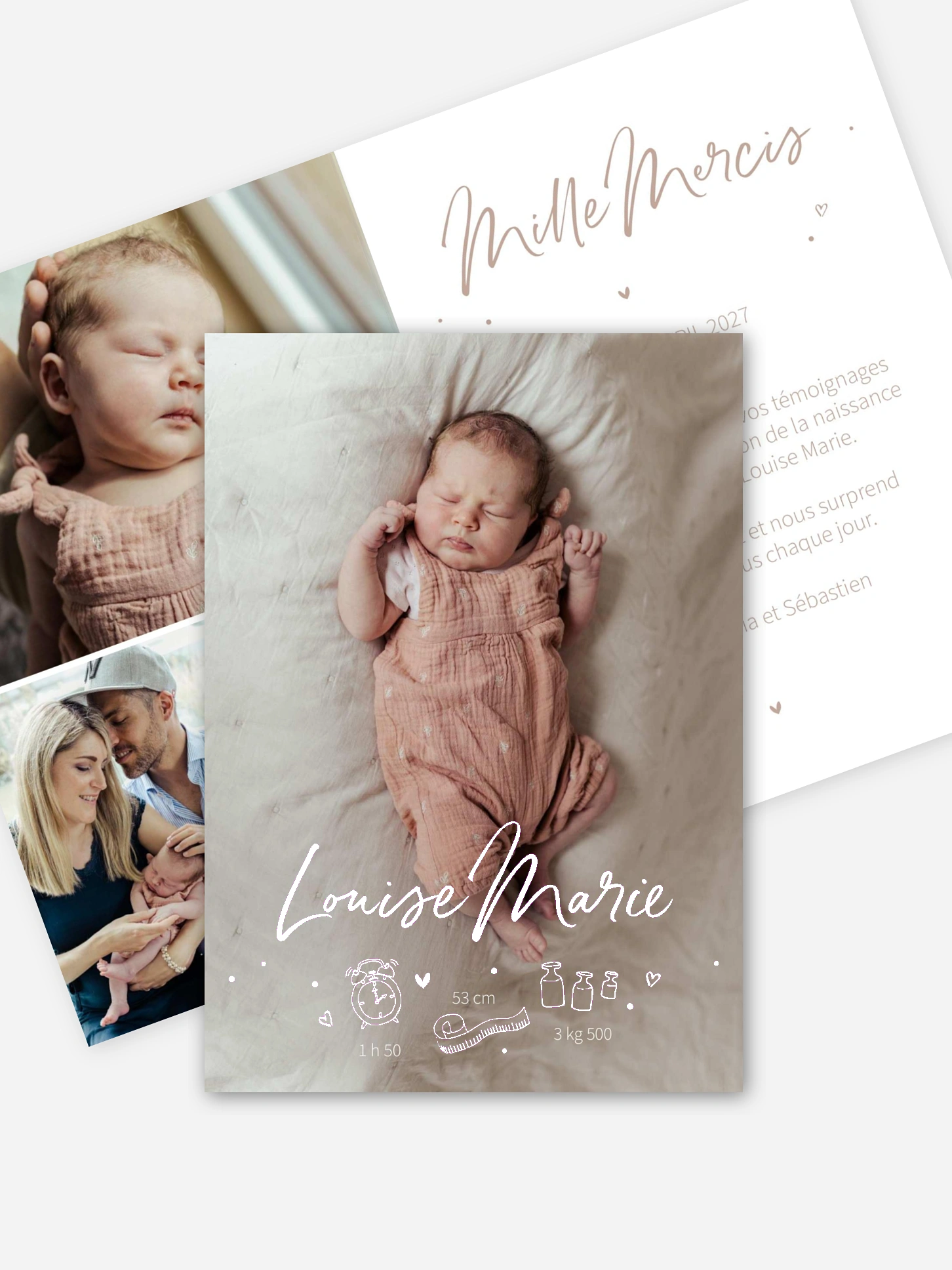 Faire-part naissance C'est moi