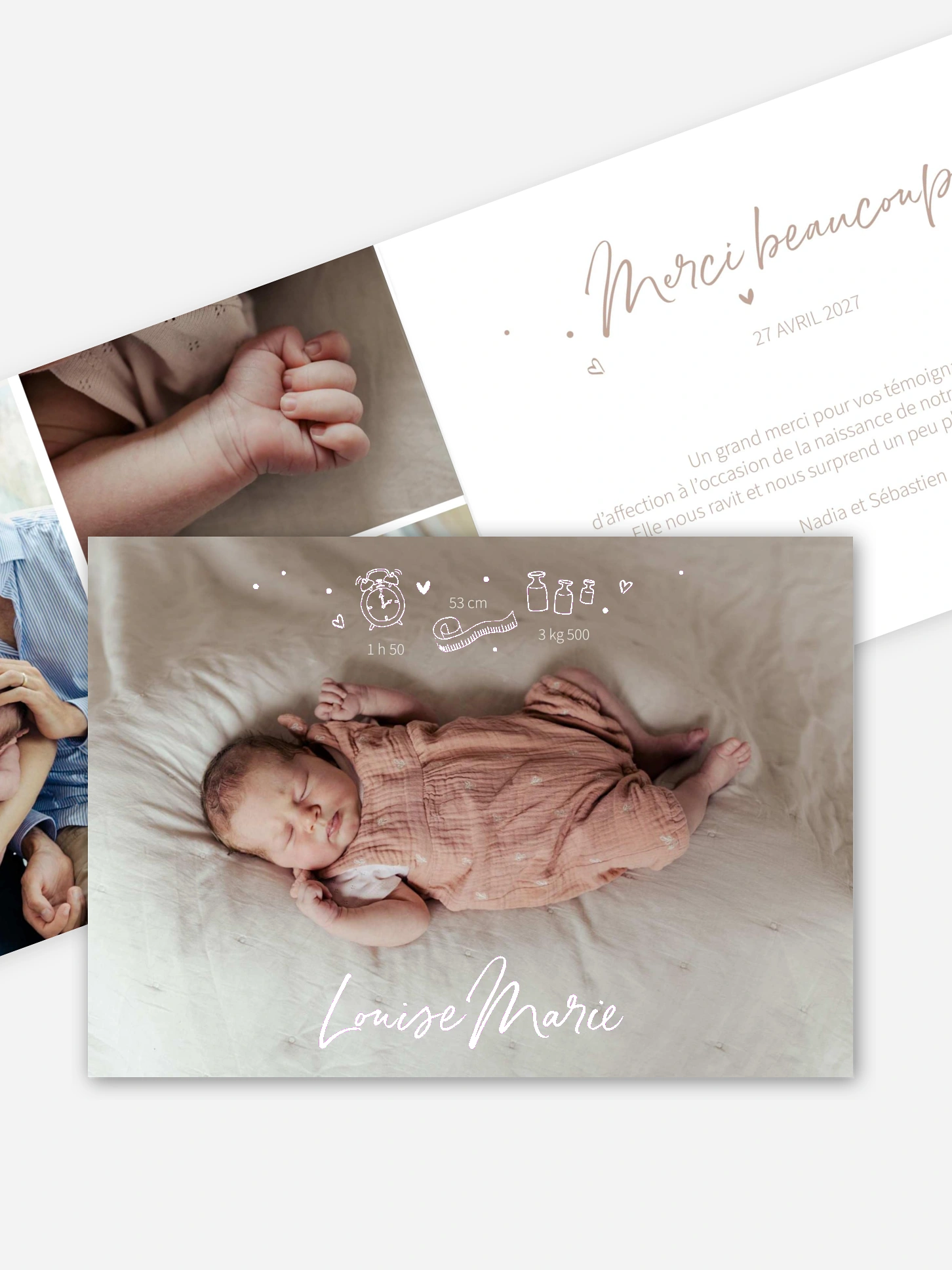 Faire-part naissance C'est moi