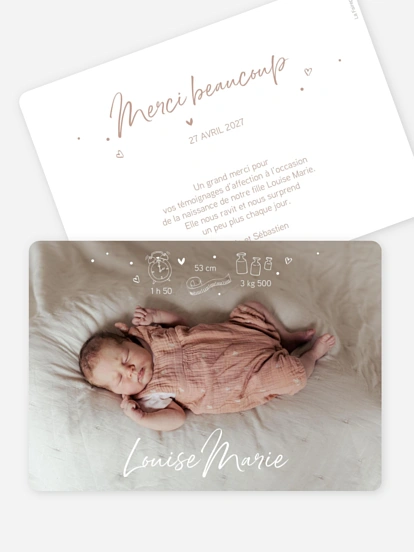 Faire-part naissance C'est moi