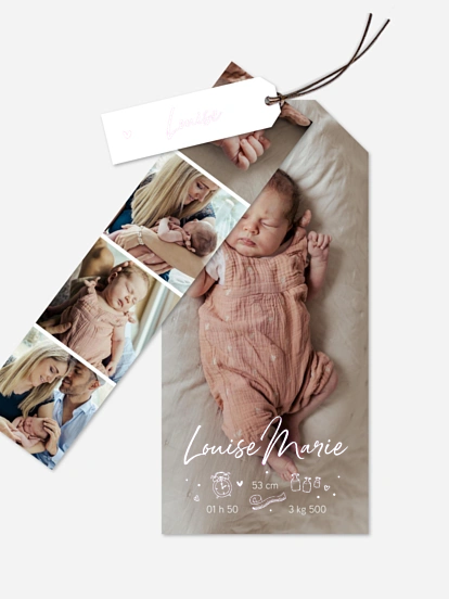 Faire-part naissance C'est moi