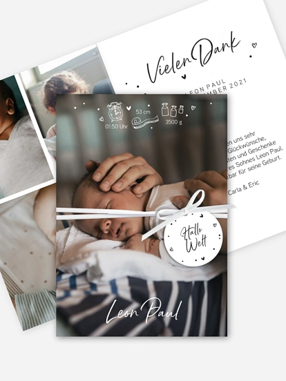 Geburtskarte That's me