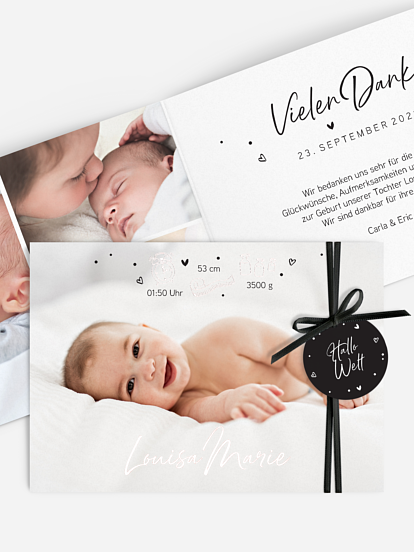 Geburtskarte That's me