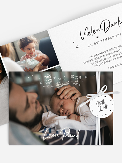 Geburtskarte That's me