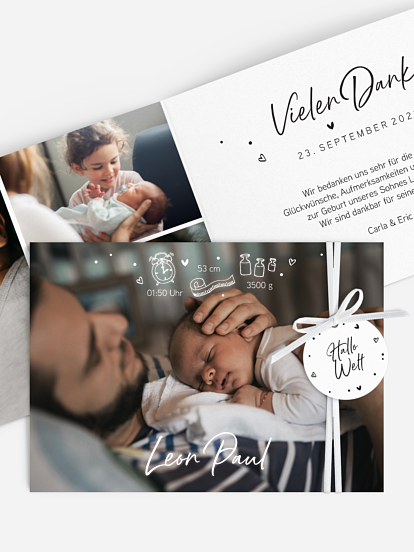 Geburtskarte That's me