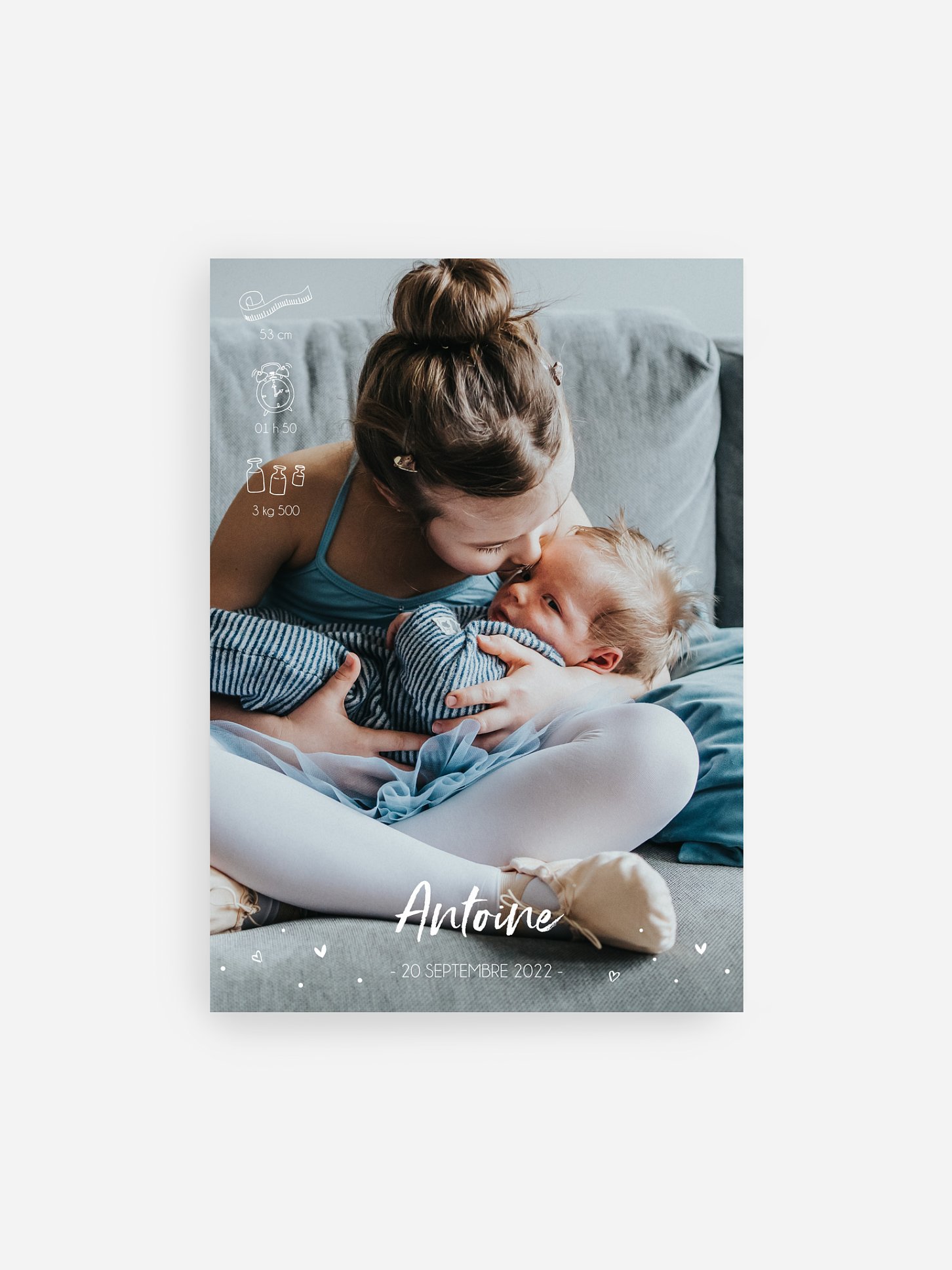 Affiche naissance C'est moi