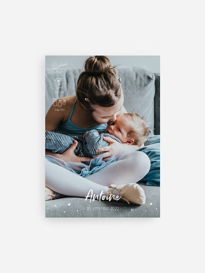 Affiche naissance C'est moi