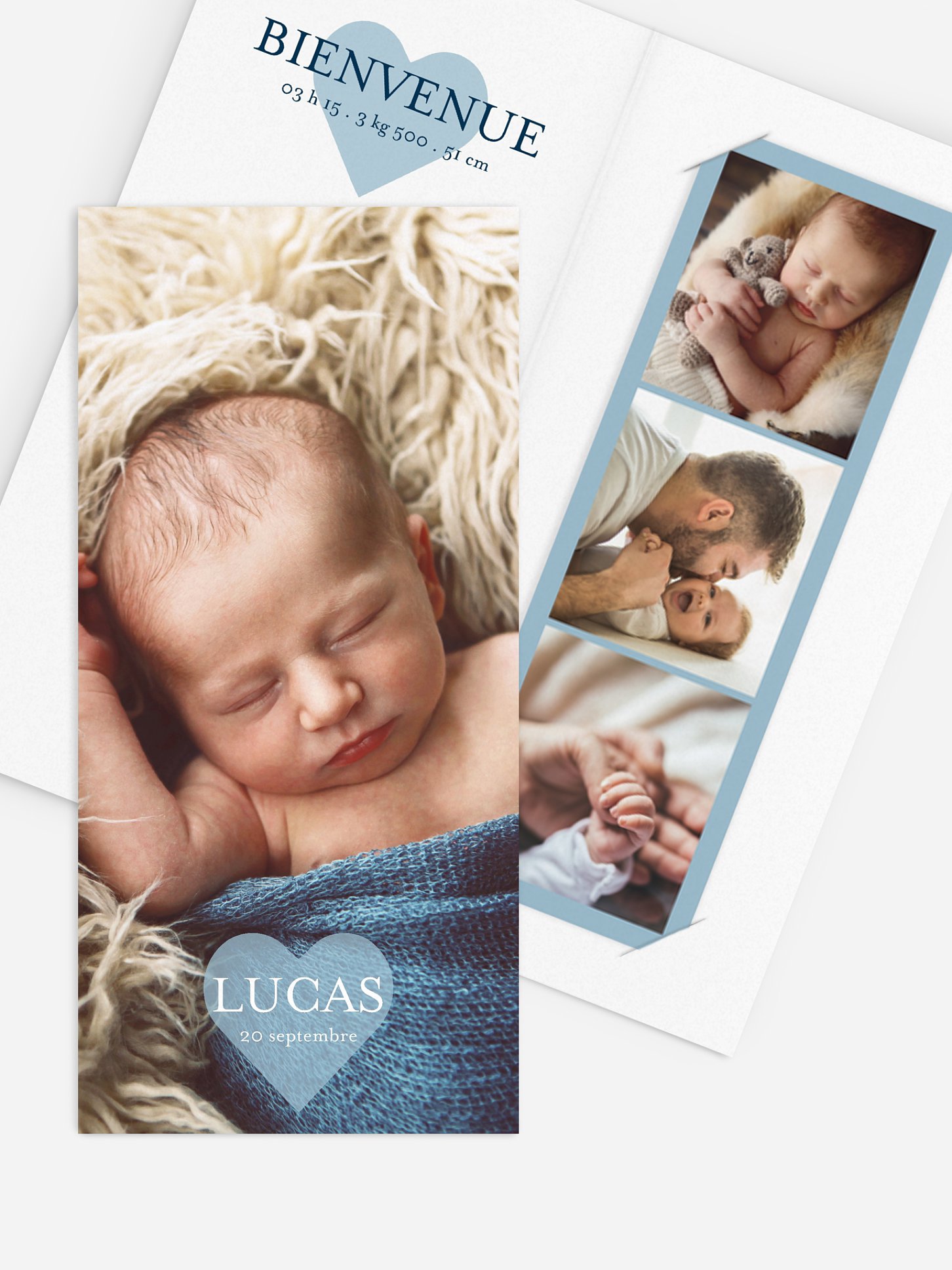 Faire-part naissance Big Love