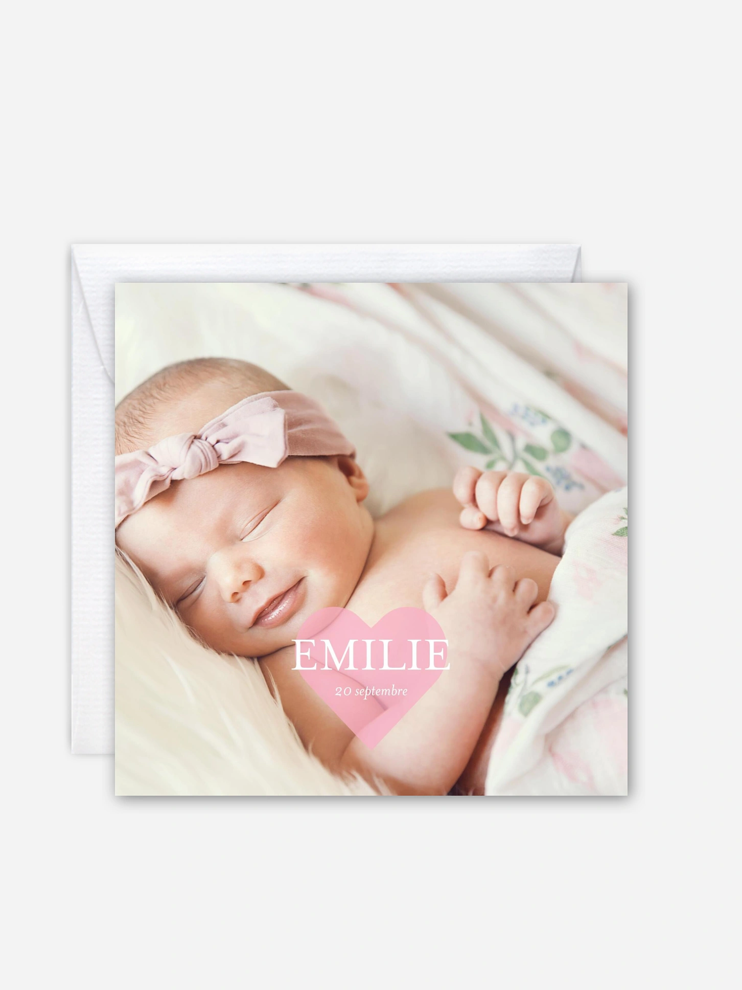 Faire-part naissance Big Love