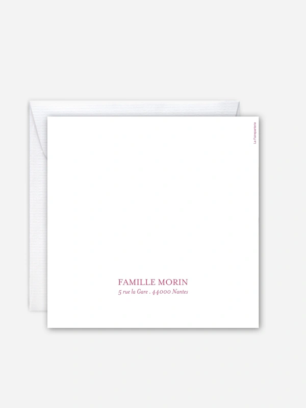 Faire-part naissance Big Love