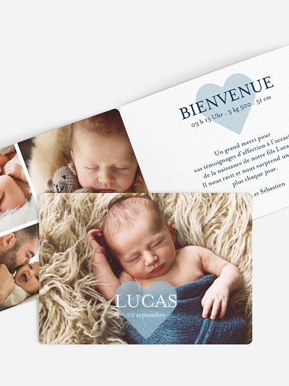 Faire-part naissance Big Love