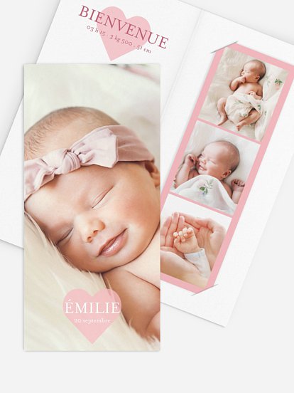 Faire-part naissance Big Love