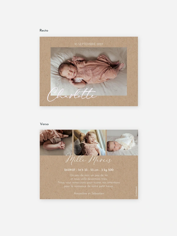 Faire-part naissance Petit toi