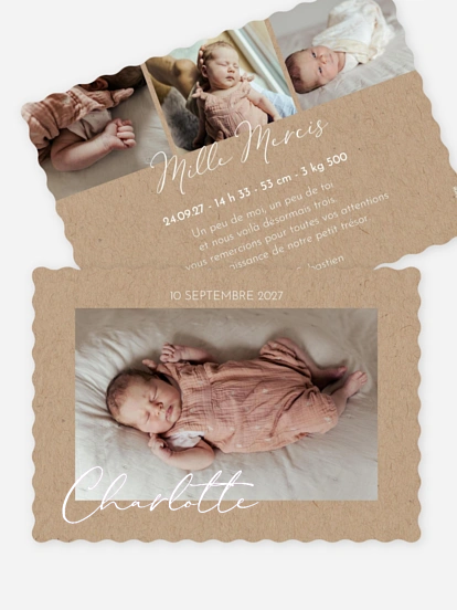 Faire-part naissance Petit toi