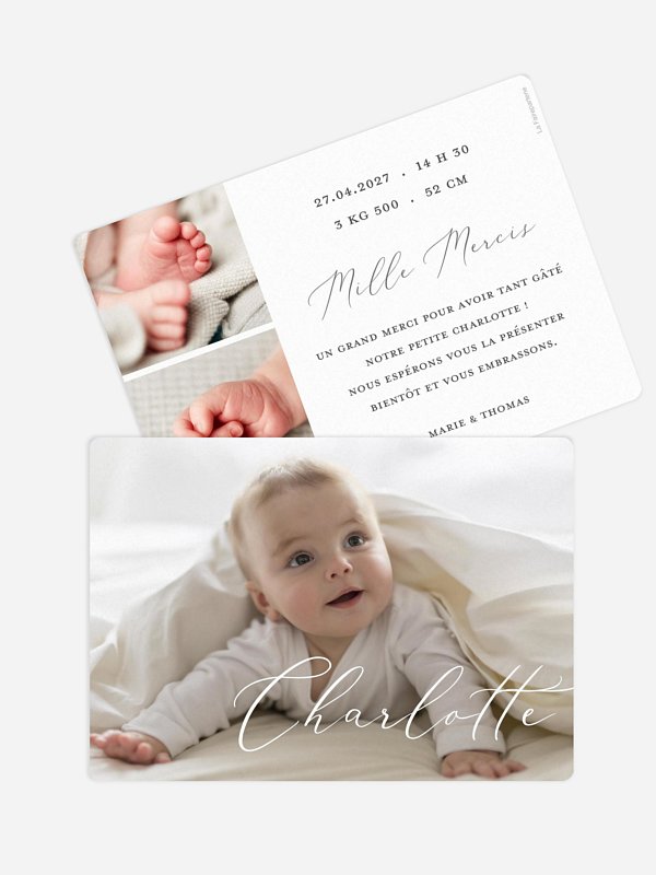Faire-part naissance Pure Happiness
